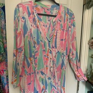Lilly Pulitzer shirt dress
